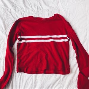 Brandy Melville long sleeve crop top